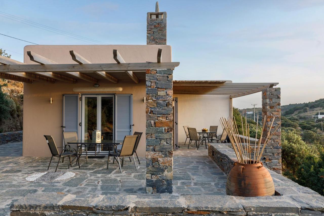 Cycladic Villa With Sea View! Ioulis 외부 사진