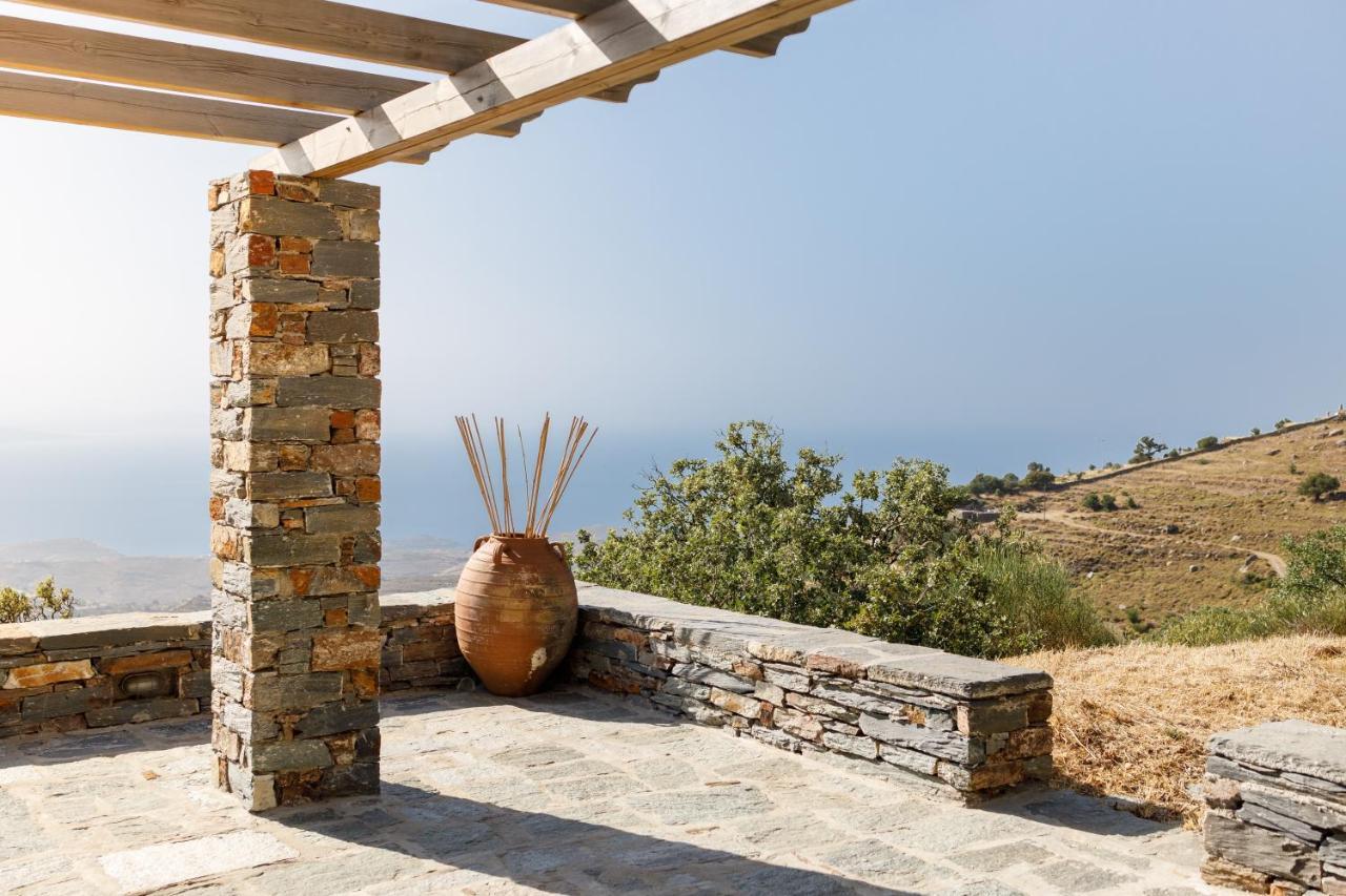 Cycladic Villa With Sea View! Ioulis 외부 사진