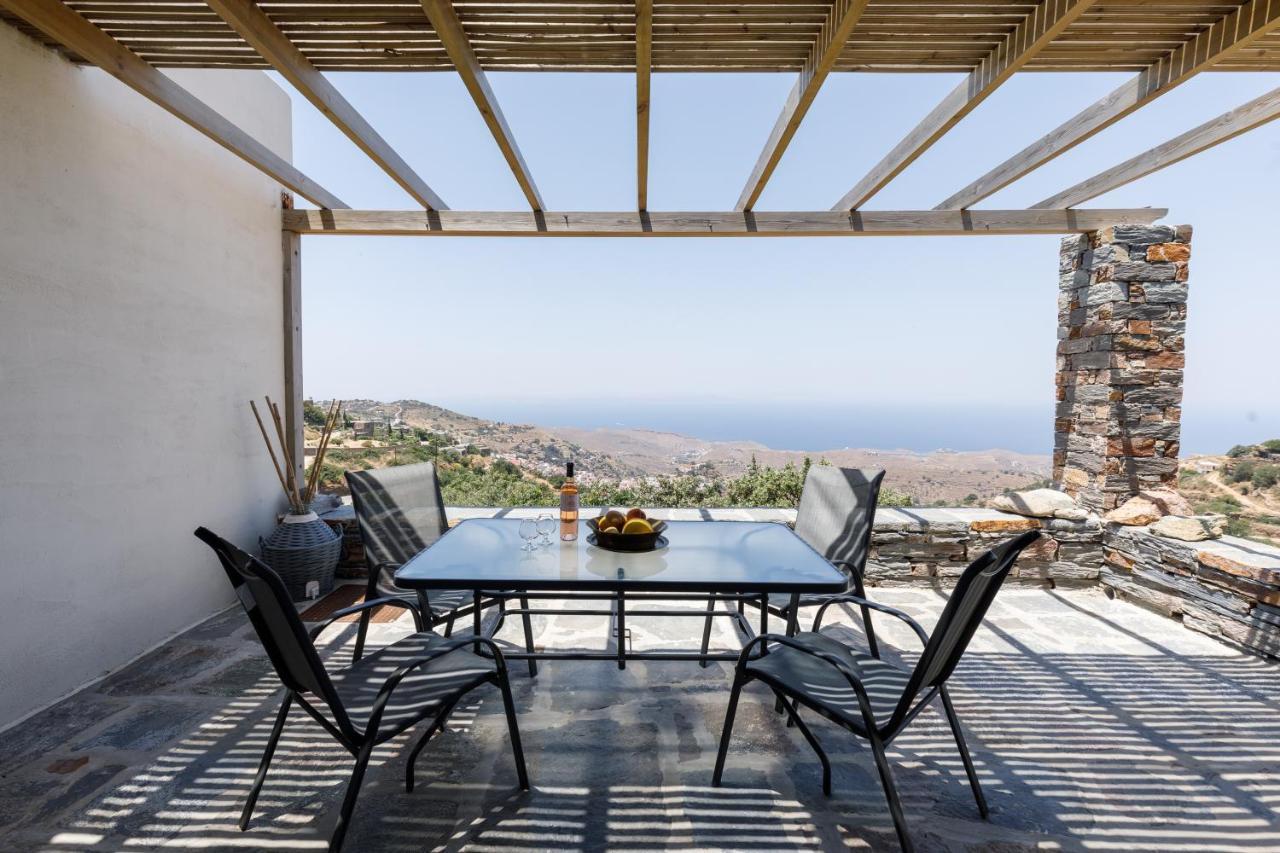 Cycladic Villa With Sea View! Ioulis 외부 사진