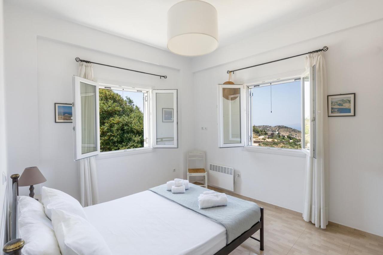 Cycladic Villa With Sea View! Ioulis 외부 사진