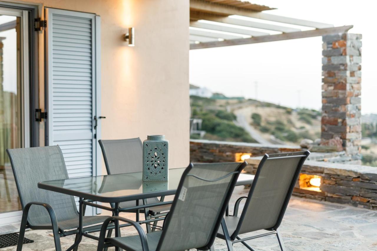 Cycladic Villa With Sea View! Ioulis 외부 사진