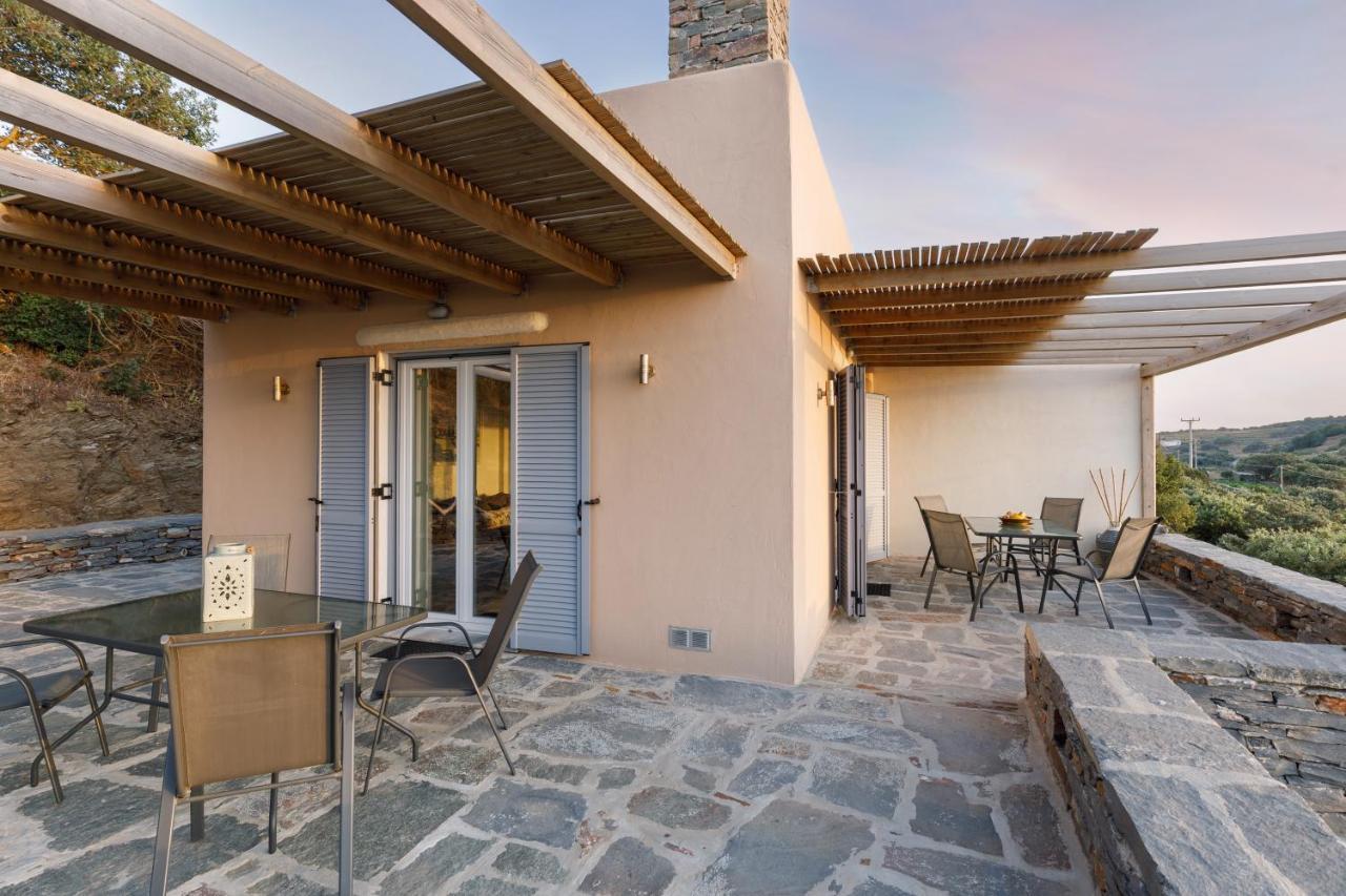 Cycladic Villa With Sea View! Ioulis 외부 사진