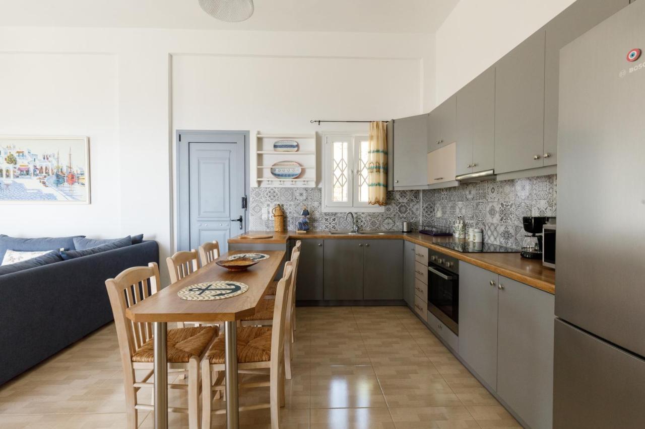 Cycladic Villa With Sea View! Ioulis 외부 사진