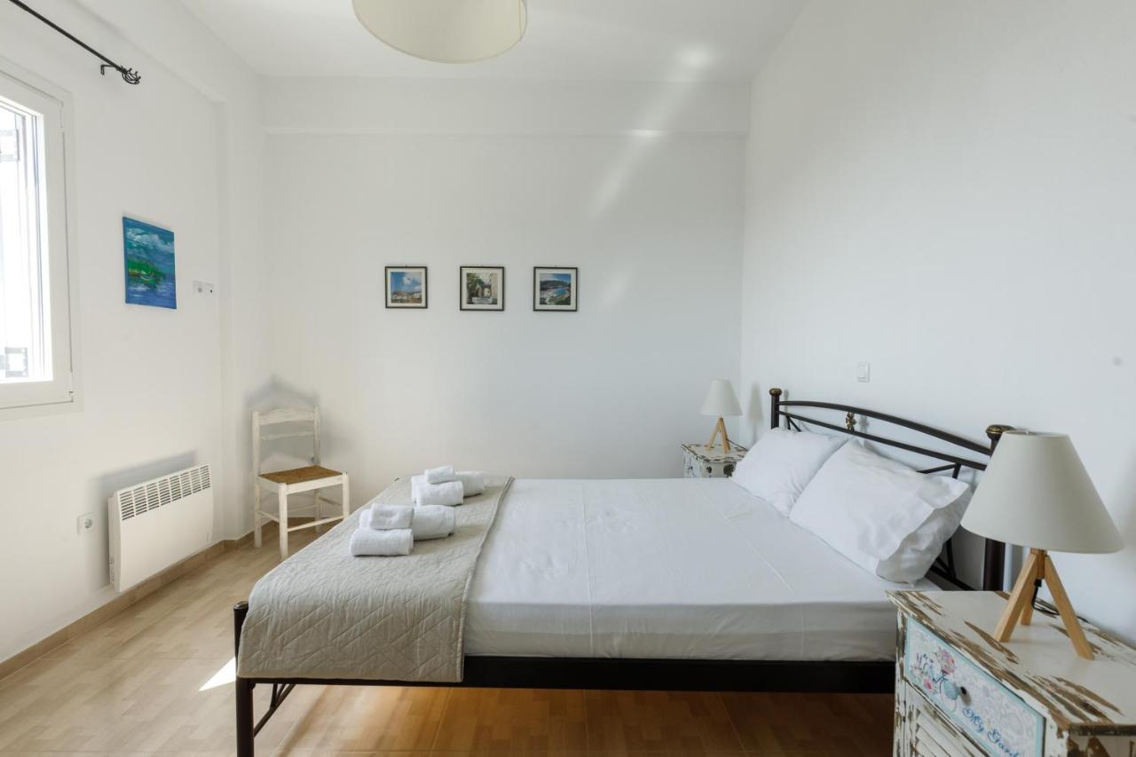 Cycladic Villa With Sea View! Ioulis 외부 사진