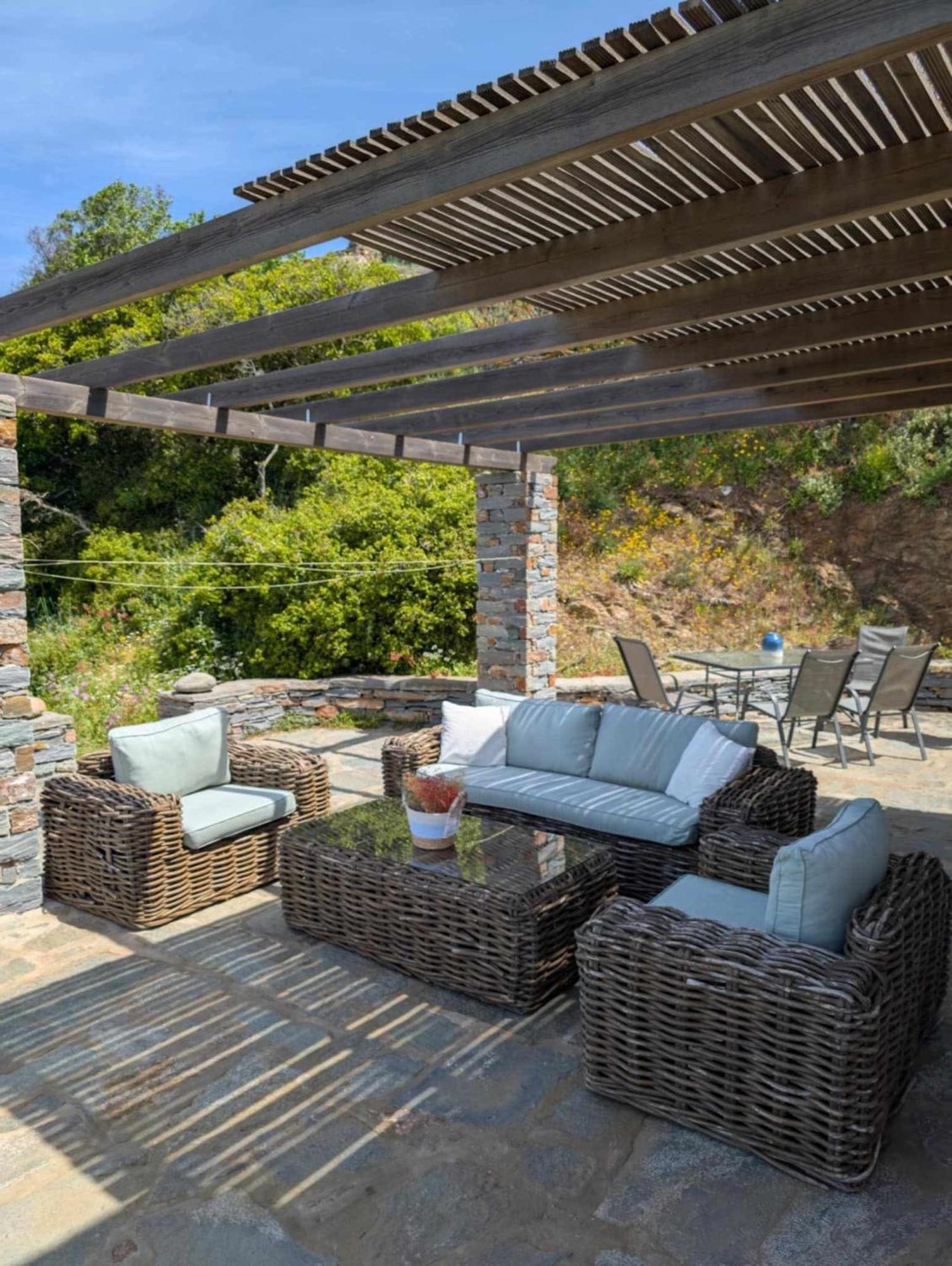 Cycladic Villa With Sea View! Ioulis 외부 사진